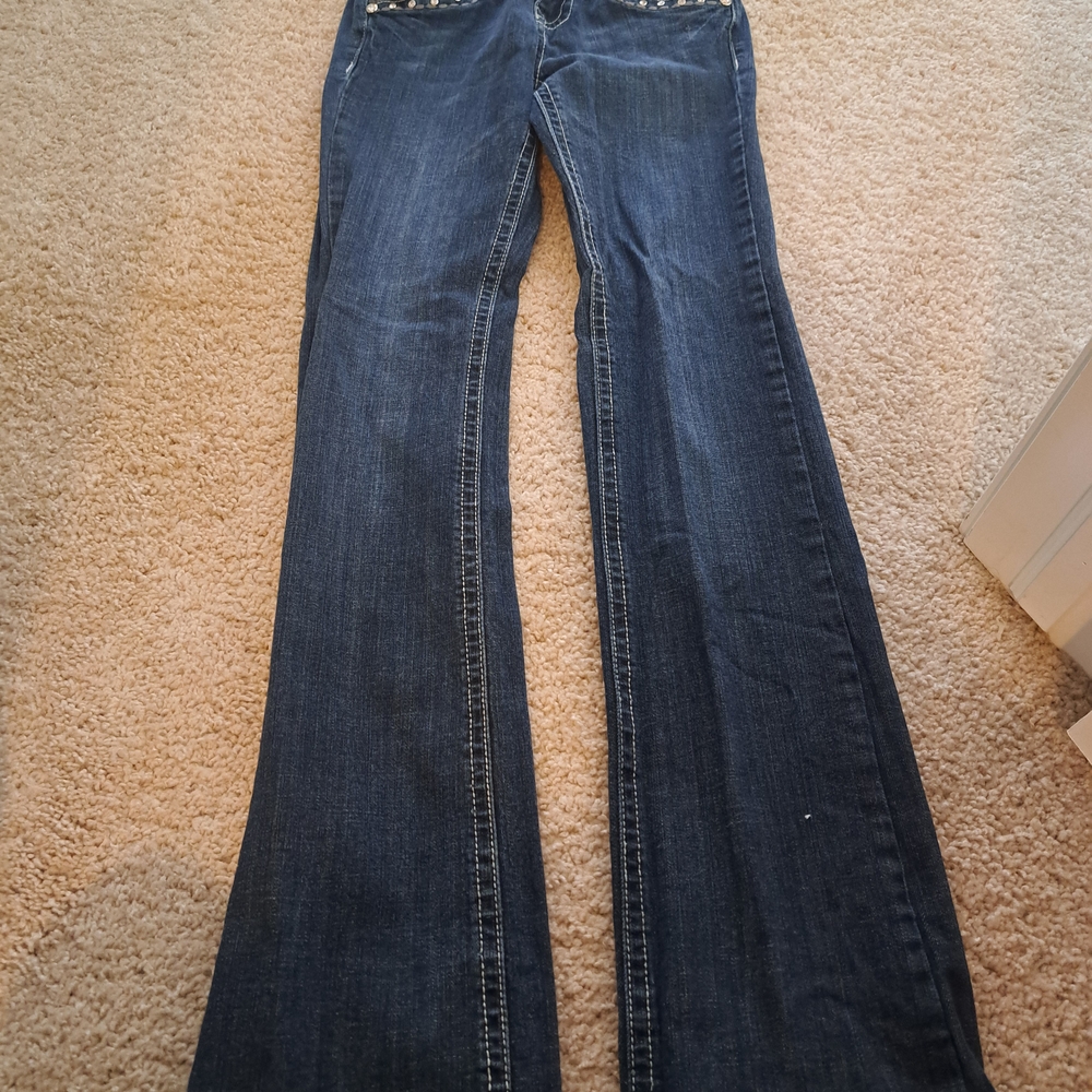 L.A. Idol Blue Boot Cut Jeans Classic Style